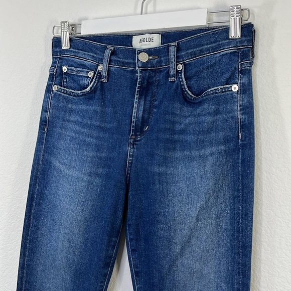 AGOLDE Sophie Skinny Jeans Mid Rise size 26 - Picture 3 of 10